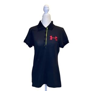 Under Armour women’s polo shirt black medium